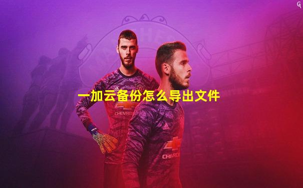 一加云备份怎么导出文件