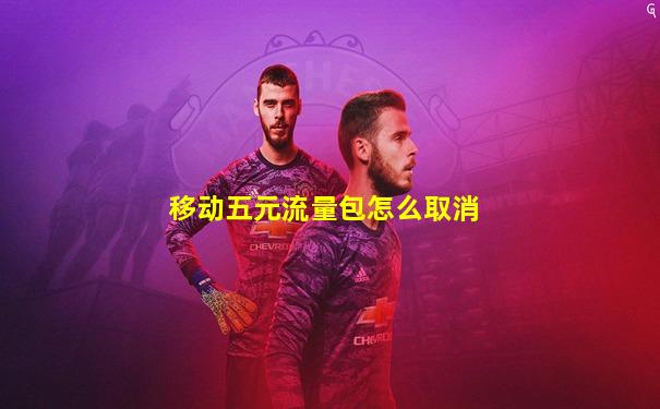 移动五元流量包怎么取消