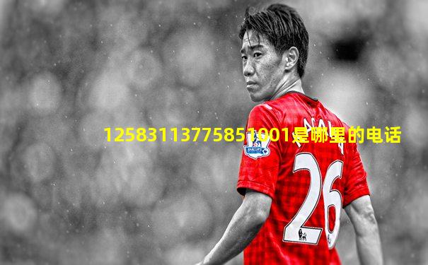 12583113775851001是哪里的电话