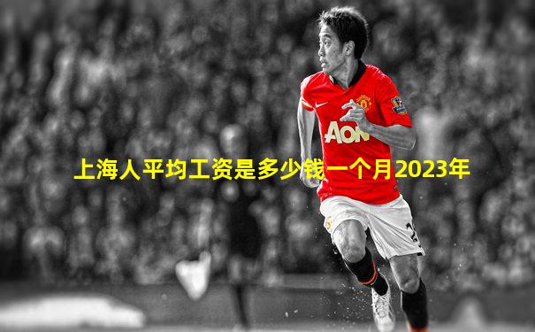 上海人平均工资是多少钱一个月2023年